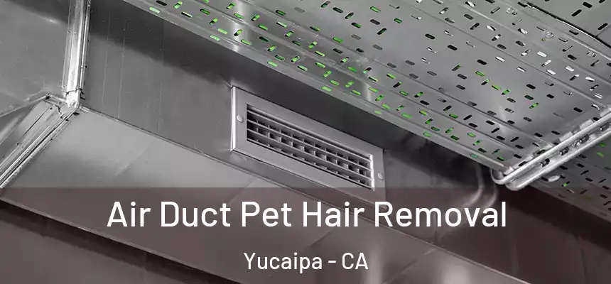  Air Duct Pet Hair Removal Yucaipa - CA