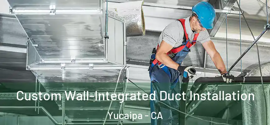  Custom Wall-Integrated Duct Installation Yucaipa - CA